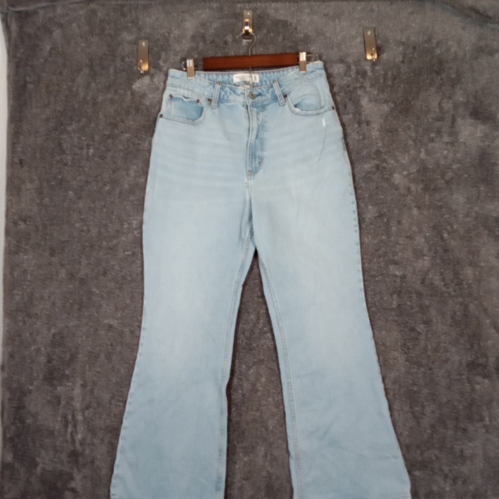 Abercrombie& Fitch The Vintage Flare High Rise Curve Love Womens 30